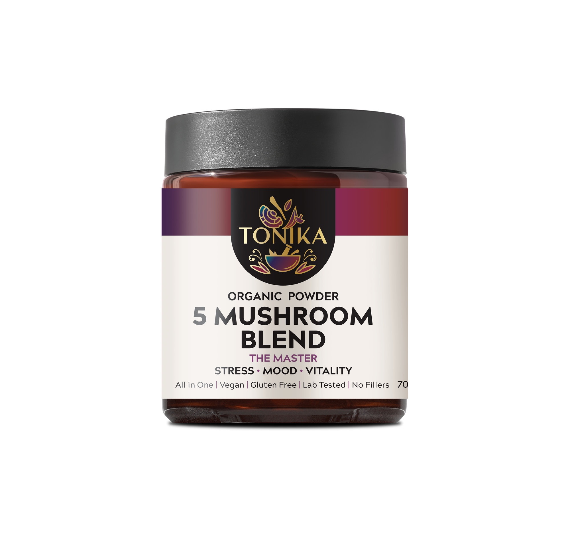 Organic 5 Mushroom Blend - THE MASTER