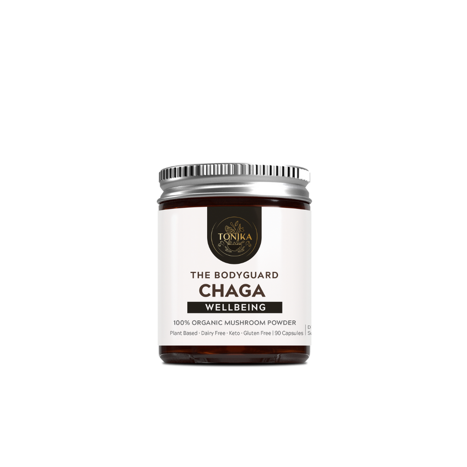 Chaga Mushrooms Powder - 90 Capsules