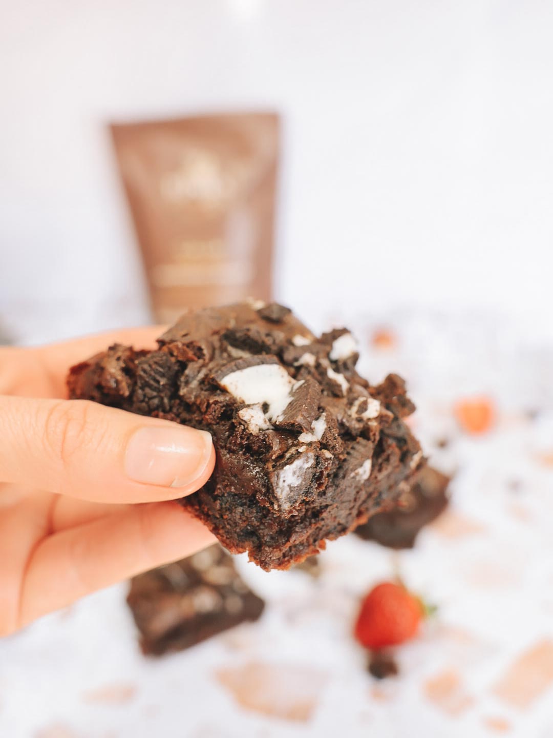 Vegan Oreo Chocolate Brownie Recipe