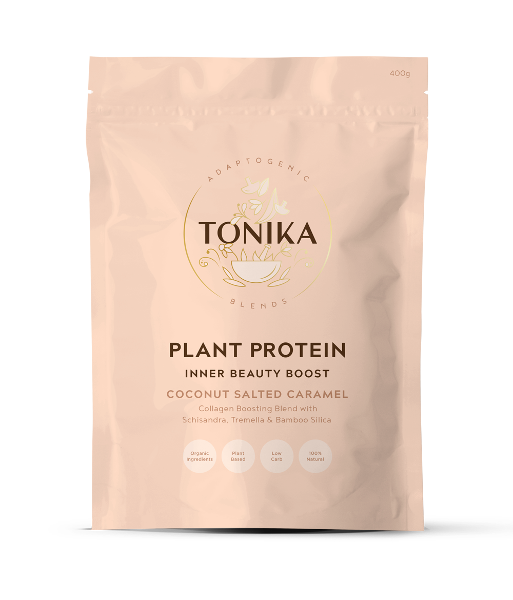 Plant Protein Powder - Coconut Salted Caramel - INNER BEAUTY BOOST