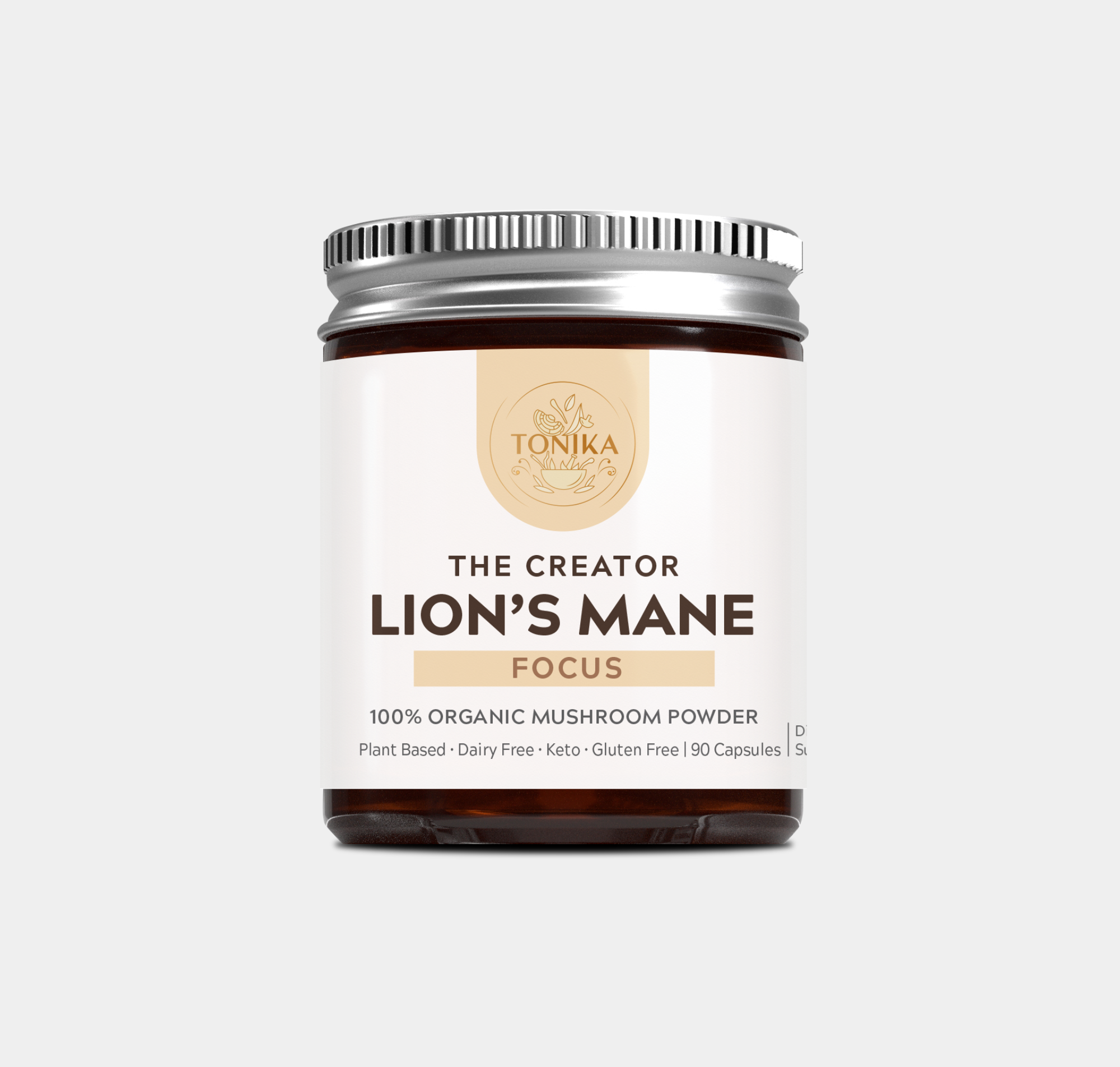 Lion's Mane (90 Capsules) - FOCUS