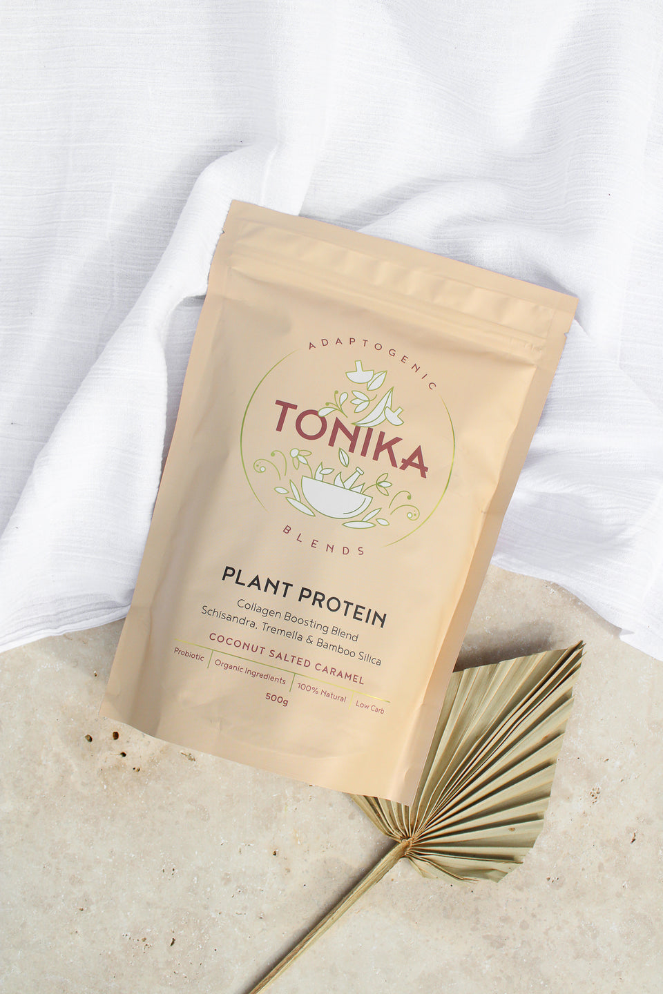 Plant Protein Powder - Coconut Salted Caramel - INNER BEAUTY BOOST